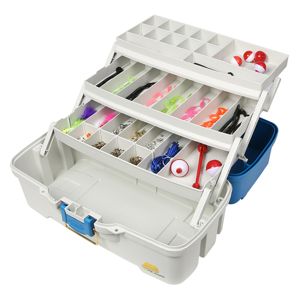 Plano Ready Set Fish Three Tray Tackle Box 620310